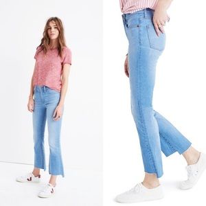 Madewell Cali Demi-Boot Step Hem Jeans